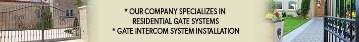 Intercom System - Gate Repair Tujunga, CA